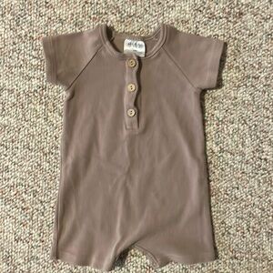 Mebie Baby Ribbed Romper